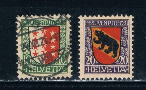 Switzerland B18-19 MLH Used Coat of arms (S0304)