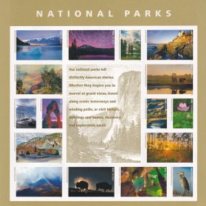 U.S.: Sc #5080, National Parks, Forever Stamps, MNH, Sheet of 16