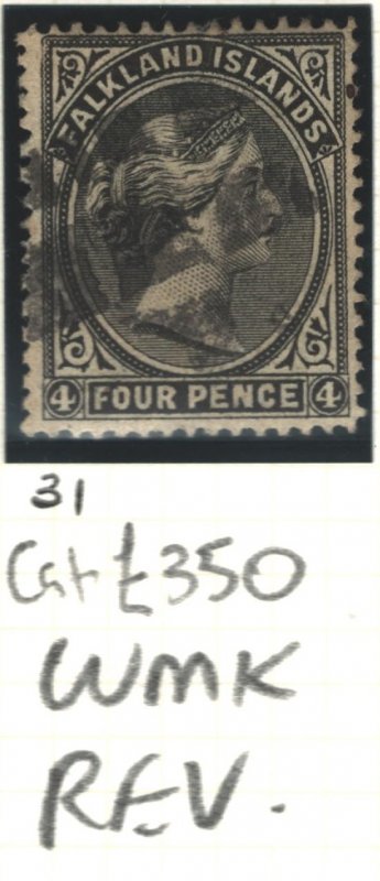 Falkland Islands Sc#6c SG31 Used