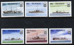 Tuvalu 543-8 MNH Ships, Warships