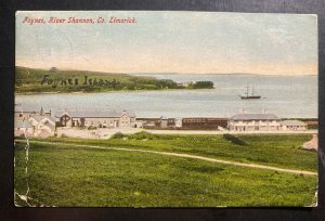 1903 Foynes Ireland Picture Postcard Cover To Glasgow Scotland River Shannon