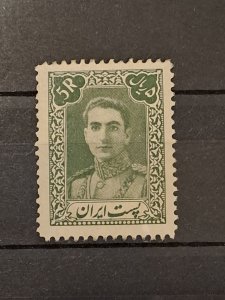 Iran/Persia Shah 1942 5 Rial Scott# 898 Mint No Gum