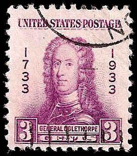 # 726 USED VIOLET GENERAL JAMES EDWARD OGLETHORPE