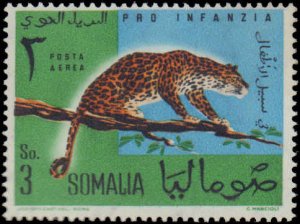 Somalia #245-247, C72, Complete Set(4), 1960, Animals, Never Hinged