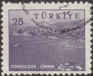 Turkey, Scott#1447, used, hinged, land, buildings, #1447