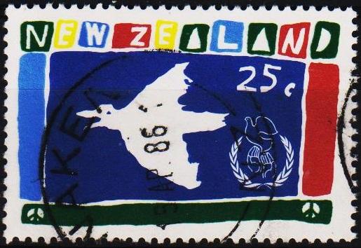 New Zealand. 1986 25c  S.G.1394 Fine Used