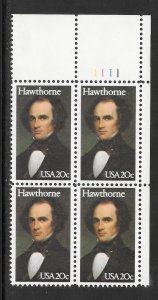 #2047 MNH Plate Block