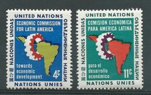 UN-NY # 93-94 Latin America Commission (2)  Mint NH