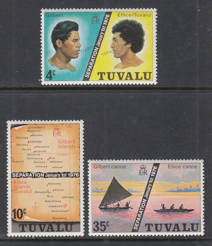 Tuvalu 16-18 MNH VF