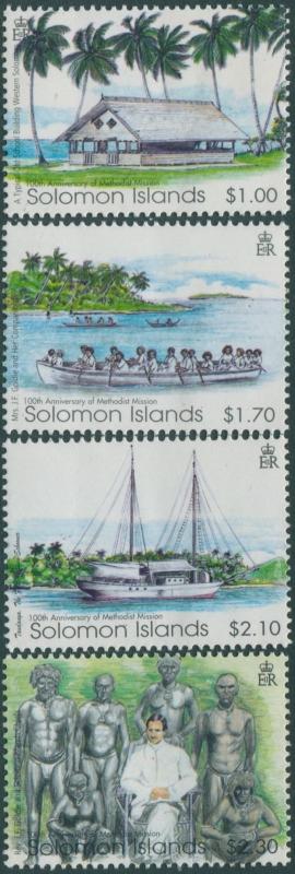 Solomon Islands 2002 SG1012-1015 Methodist Mission set MNH