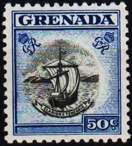 Grenada. 1951 50c S.G.182 Mounted Mint