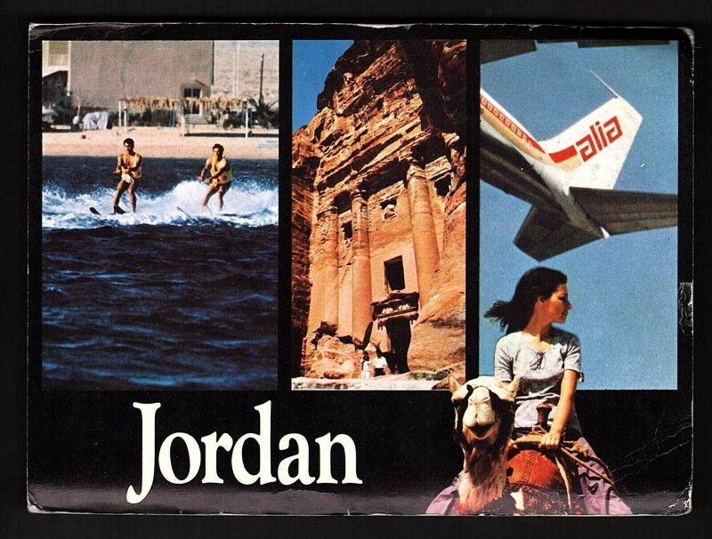 QSL QSO RADIO CARD Jordan/JY6BM, (Q793)