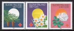 2023 - Finland 1988 - Red Cross charity - MNH Set