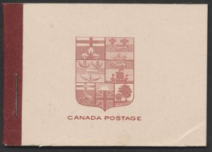 Canada Complete Booklet #BK5d 2x #106a 2c Admiral Panes of 6