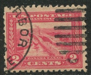 402   2c  Panama Canal Used