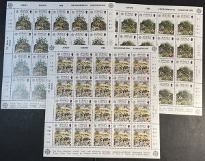 JERSEY # 396-3298--MINT NEVER/HINGED--COMPLETE SET OF FULL SHEETS--1986