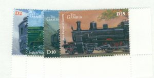 Gambia 2680-83 Trains MNH CV$ 9.50 BIN$ 5.00