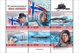 2024 03- SIERRA LEONE - ROALD AMUNDSEN    6V  complet set    MNH ** T