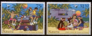 Nauru 1996 SC# 435-6 MNH L156