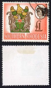Southern Rhodesia SG105 One Pound Value Cat 25 pounds