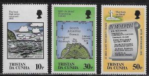 Tristan da Cunha Scott #'s 381 - 383 MH