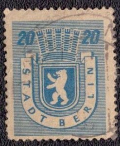 Germany DDR Russian Occupation Berlin 1945 -  11N6 Used