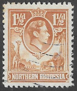 Northern Rhodesia (1941) - Scott # 30,    Used