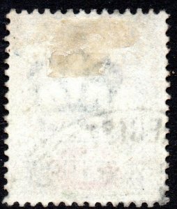 1907 Sg 115 Morocco Agencies 20c on 2d pale grey-green and carmine-red Fine Used