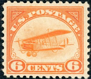 #C1-3 – 1918 Curtiss Jenny, set of 3 stamps. MLH OG