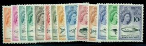 TRISTAN DA CUNHA #28-41 Fish, og, LH, VF, Scott for NH $89.80