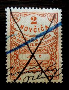 BOSNIA-REVENUE STAMP! bosnien austria turkey yugoslavia stempelmarke M11