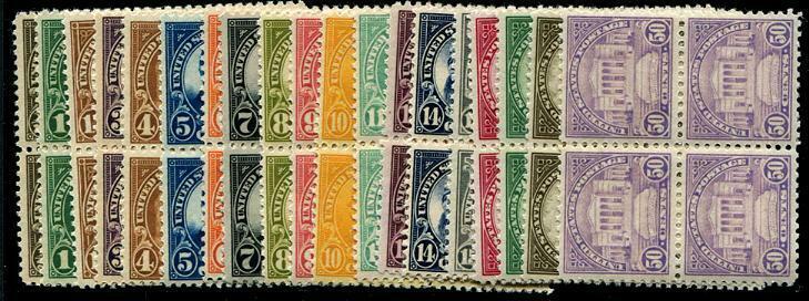 HERRICKSTAMP UNITED STATES Sc.# 551-70 High Quality Blocks of Four Stamps