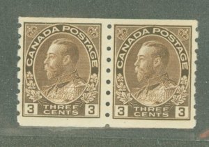 Canada #129ii Unused Multiple