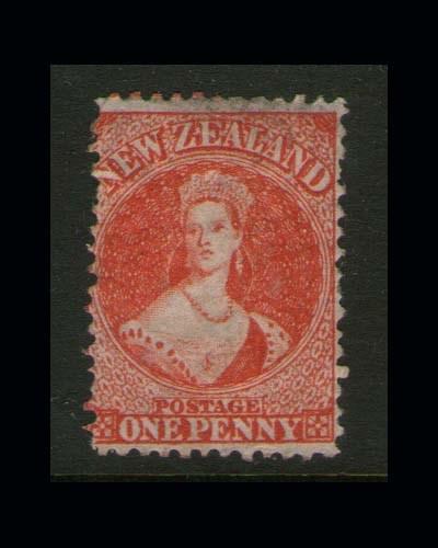 New Zealand FFQ Chalon 1d SG 110 Mint OG - Nice 