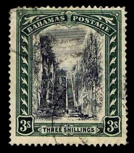 1924 BAHAMAS #82 - TYPES PF 1901-12 - WMK 4 - USED - F/VF - CV$82.50 (ESP#1788)