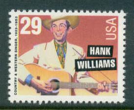 2771 29c Hank Williams Fine MNH