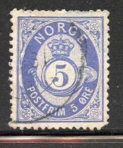 Norway # 24c, Used.