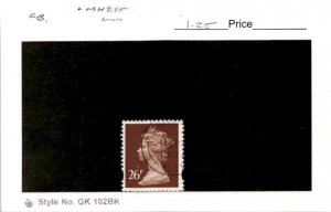 Great Britain, Postage Stamp, #MH215 Used, 1990 Machins Queen (AB)