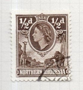 Southern Rhodesia 1953 QEII Early Issue Fine Used 1/2d. NW-203876