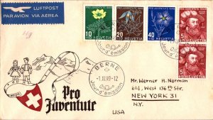 Switzerland Scott B187-B190 Ink address.