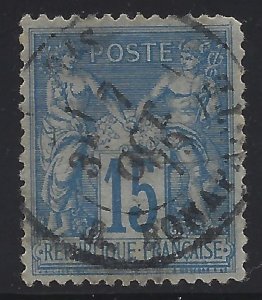 France # 92b. Peace & Commerce Used Type II