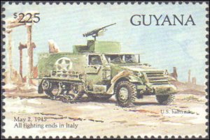 Guyana #2697-2707, Complete Set(11), 1993, Military Related, Never Hinged