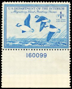 U.S. REV. DUCKS RW15  Mint (ID # 99696)