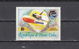 Burkina Faso, Scott cat. C273 only. Space Shuttle value from issue. ^