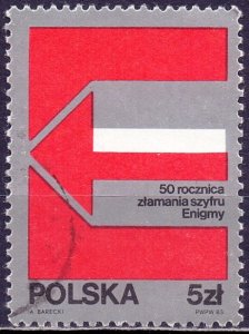 Poland. 1983. 2875. Hacking Enigma Spy Code. USED.