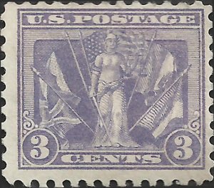 # 537 Used Violet Victory Of The Allies In World War 1