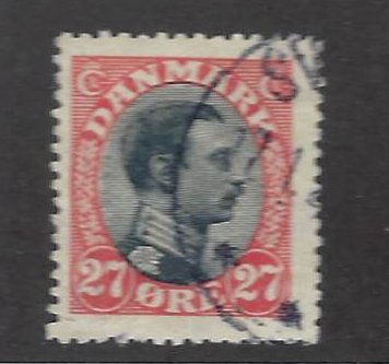 Denmark SC#110 Used F-VF SCV$60.00...nice bargain!!