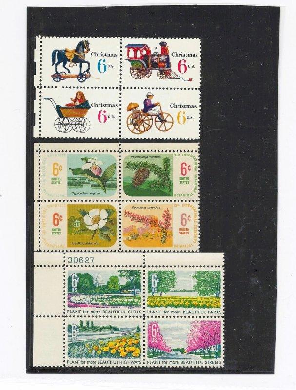 US - Binder w/44 Pages containin 642 OGNH stamps 4-cent to 32-cent - See scans