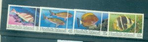 Norfolk Is. - Sc# 339-42. 1984 Tropical Fish. MNH $3.65.