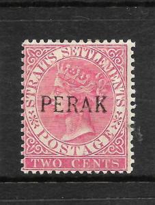 PERAK  1880-91  2c    QV      MH   SG 21a